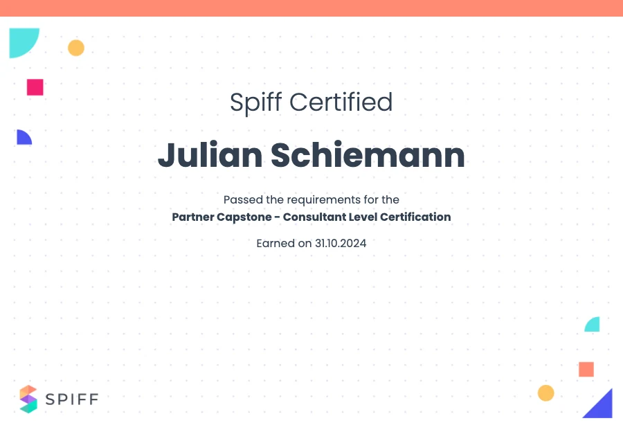 Spiff Partner Capstone