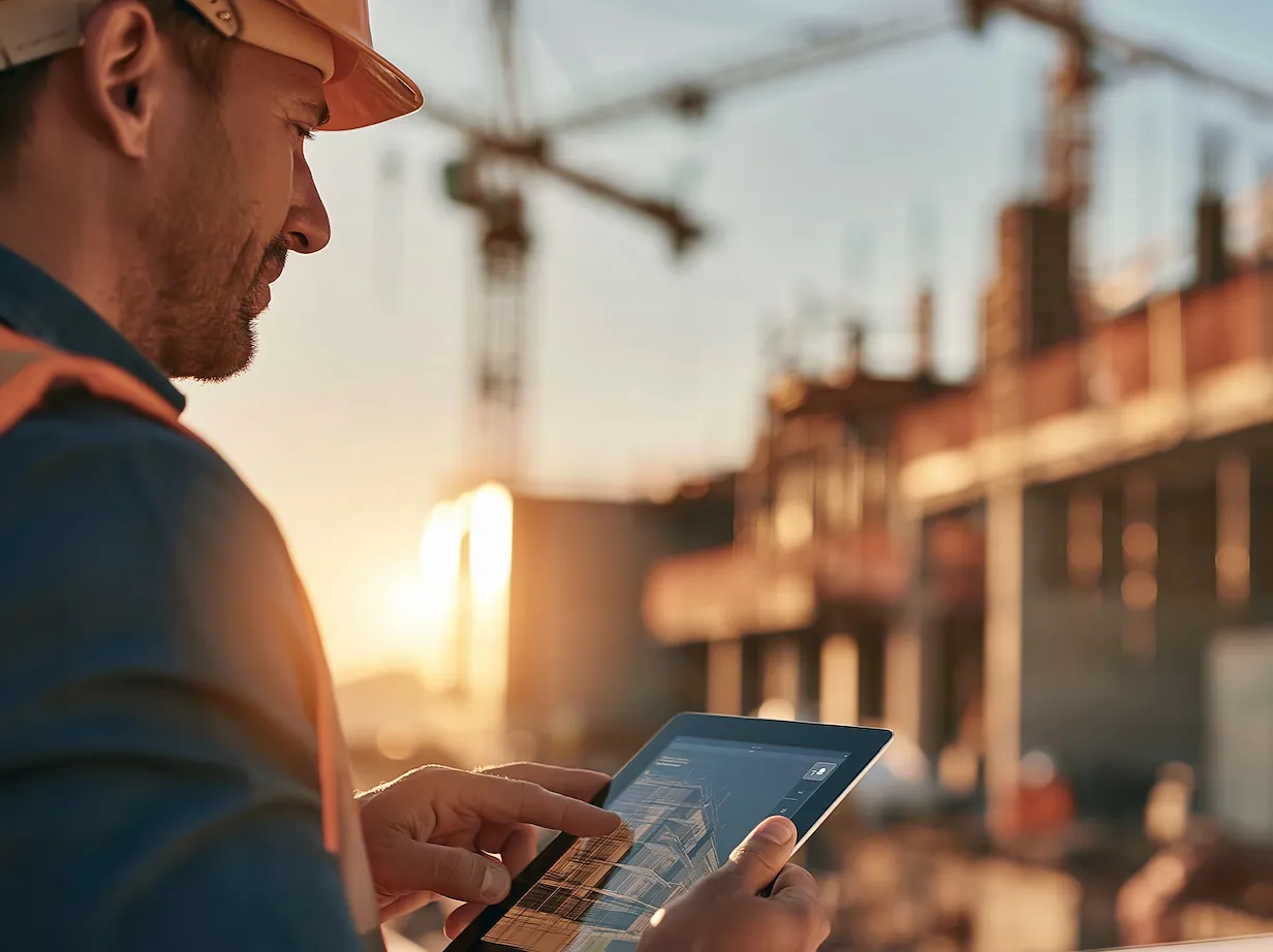 Bauprojekt mit digitaler Planung